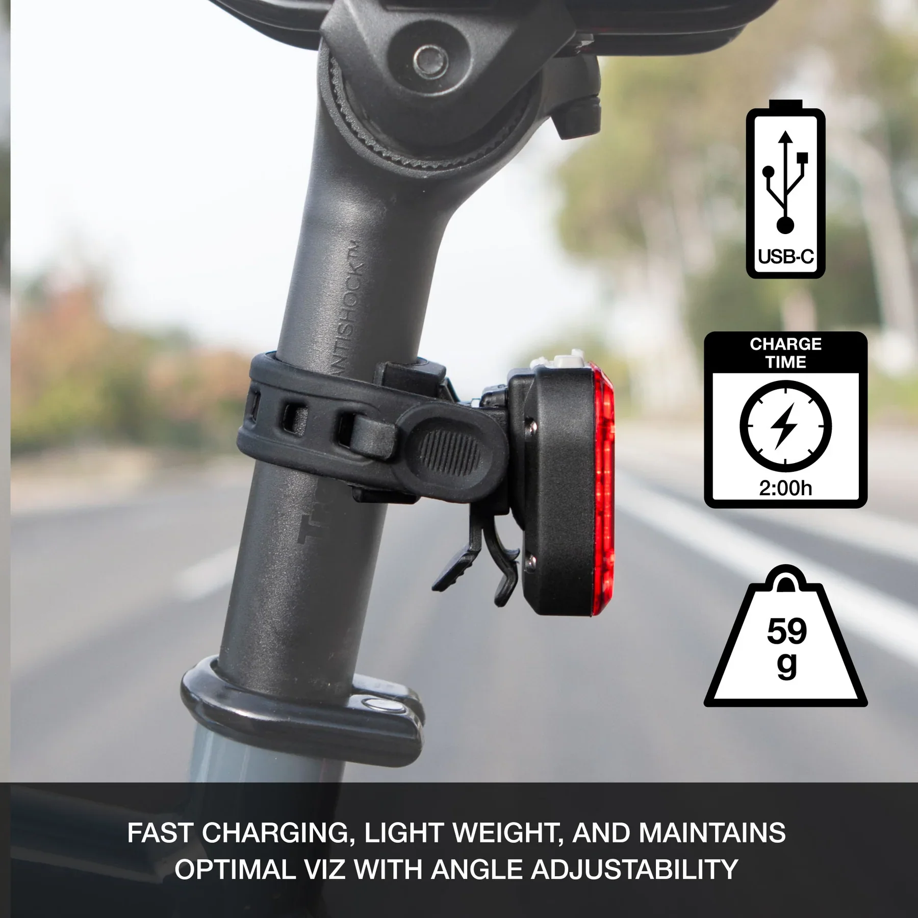 Swift 450 and Vmax+ 180 Combo Front and Rear Light Set - Image 7
