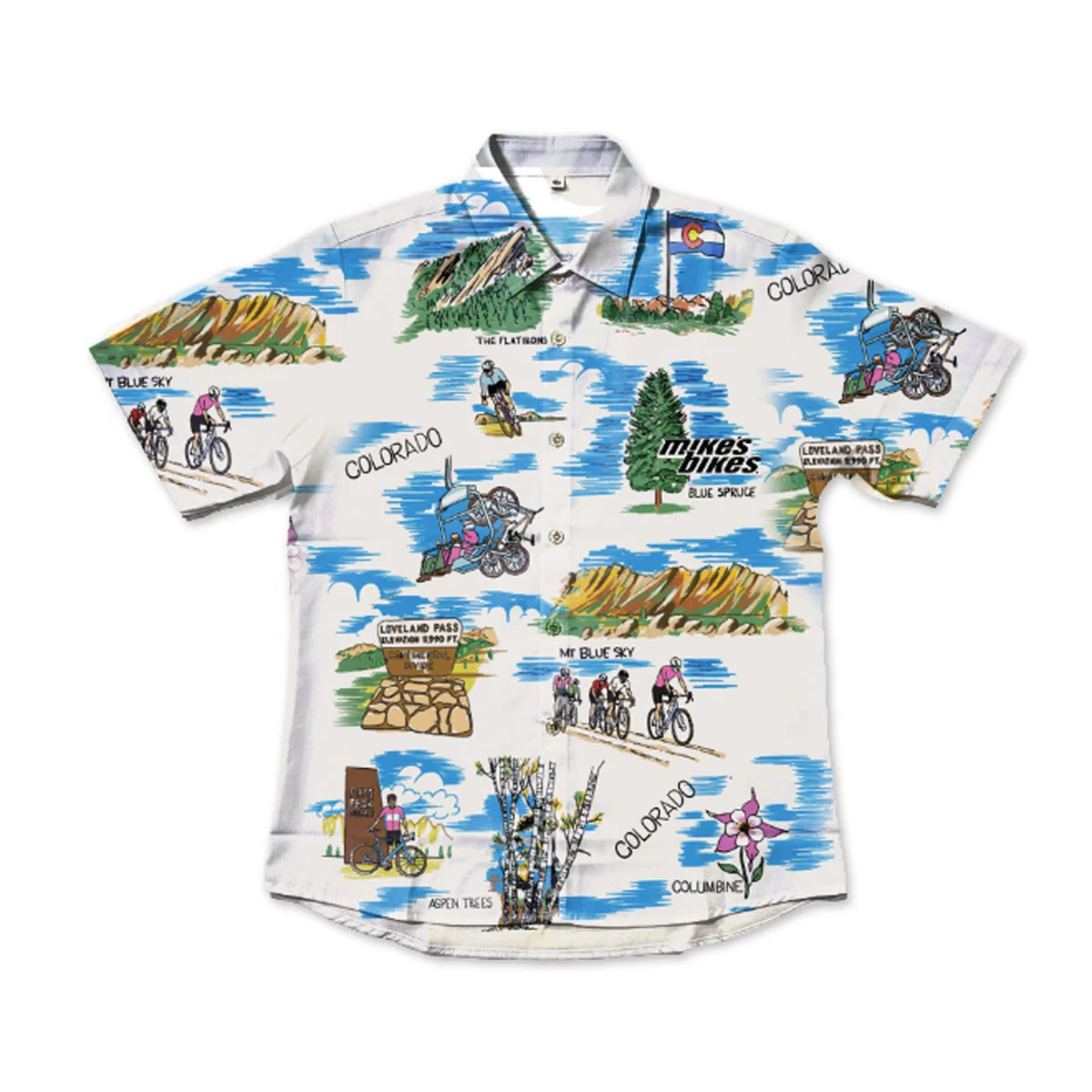 Mike's Bikes x Ostroy Colorado Resort Shirt