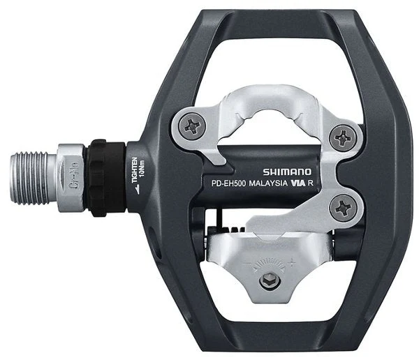 EH500 Flat/SPD Pedals - Image 4